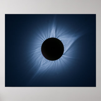 2017 Solar Eclipse - Krona i Sol Poster