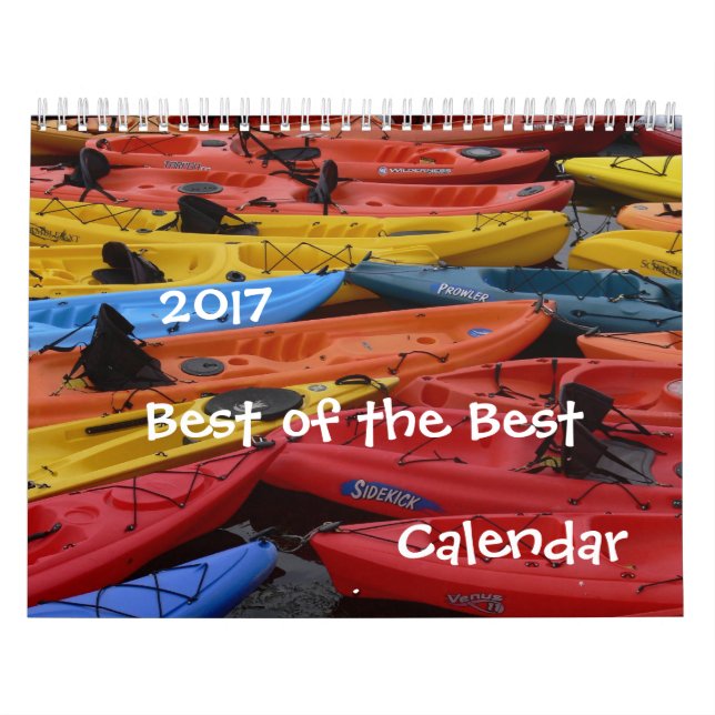 2017 som är bäst av den bäst kalendern kalender (Omslag)