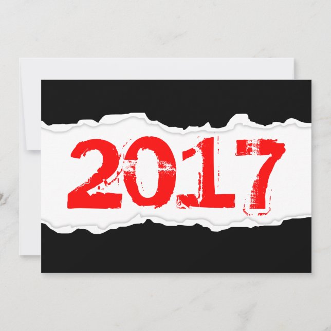 2017 (söndersliten papper) inbjudningar (Framsida)