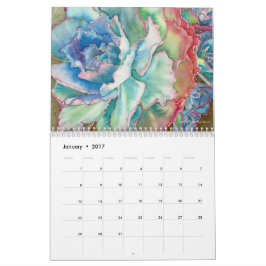 2017 suckulenta kalender