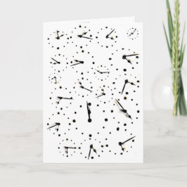2017 Tick Tock Time Calendar Hälsning Card Kort