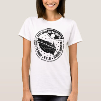 2017 TOTAL SOLAR ECLIPSE Designer Womens Sport T-shirt