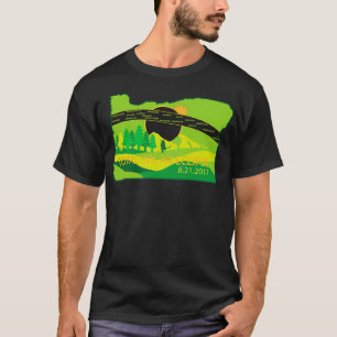2017 Totalt solcellsekulära eklipser över Oregon C T Shirt