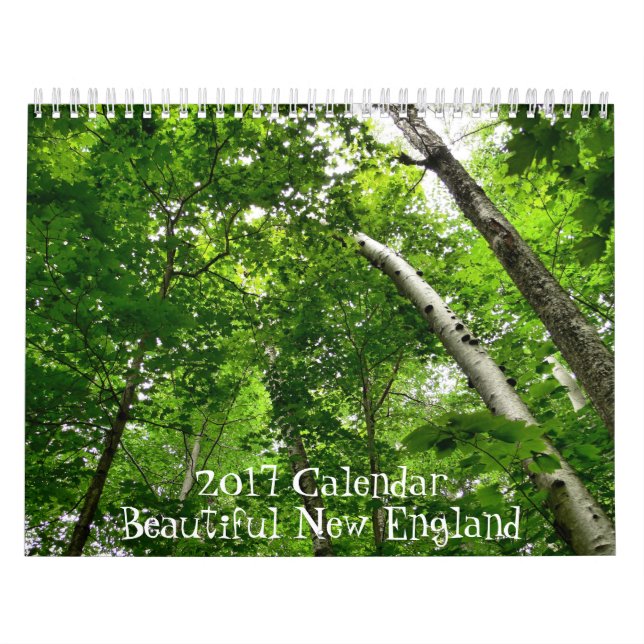 2017 Vacker New England-kalender Kalender (Omslag)