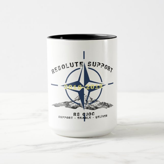2018-2019 beslutsamma servicekaffemugg mugg (Center)