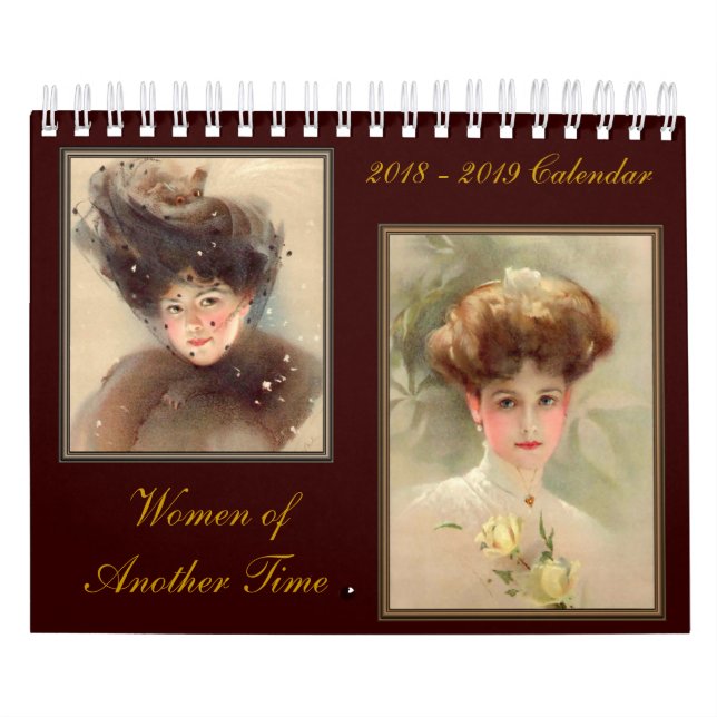 2018 - 2019 kvinnor av Another Time Kalender (Omslag)