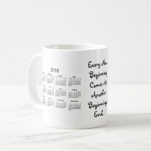 2018-2019 Nystart - vitalkalender från Janz Kaffemugg