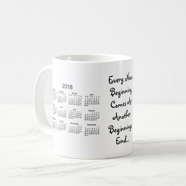2018-2019 Nystart - vitalkalender från Janz Kaffemugg (Framsida vänster)