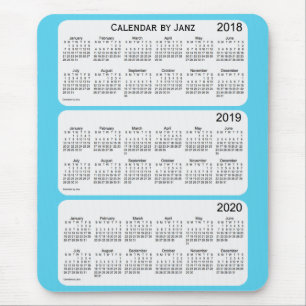 2018-2020 års kalender i Himmel av Janz Musmatta