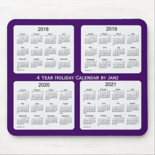 2018-2021 lilor 4 år helgdagkalender vid Janz Musmatta