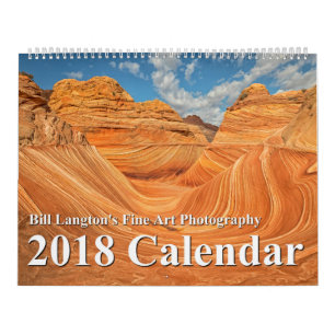 2018 årliga naturfotografikalender kalender