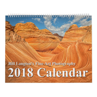 2018 årliga naturfotografikalender kalender