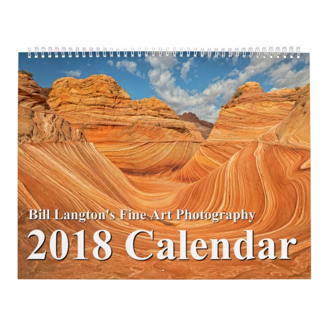 2018 årliga naturfotografikalender kalender (Omslag)