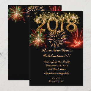 2018 års Fireworks Inbjudningar
