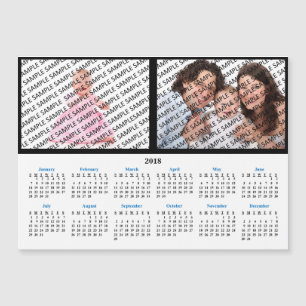 2018 års kalender för Family Anpassningsbar i Port