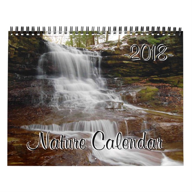 2018 års naturkalender kalender (Omslag)