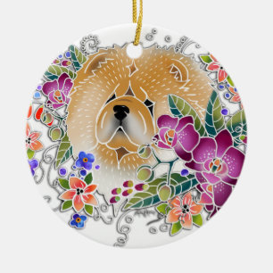 2018 Begränsad Chow Ornament GARDEN DANCE