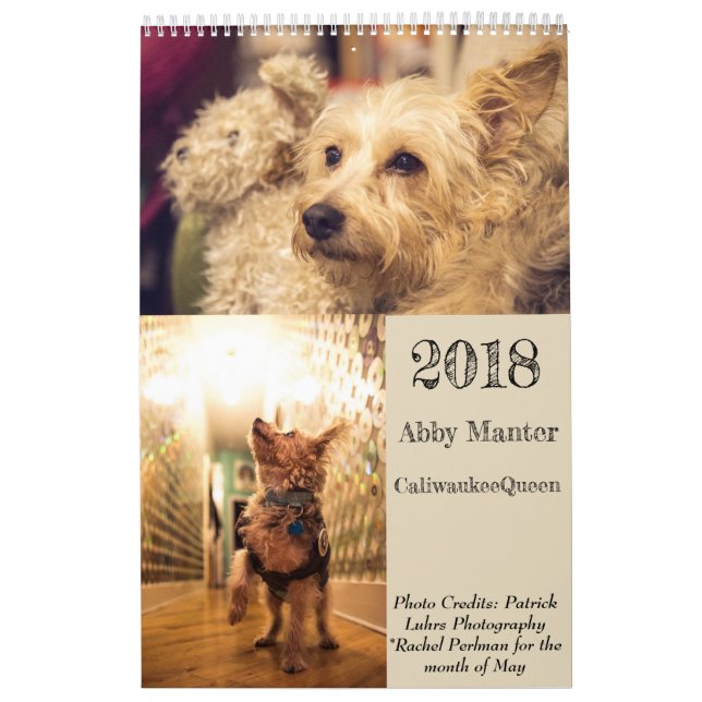 2018 CaliwaukeeQueen Kalender (Omslag)