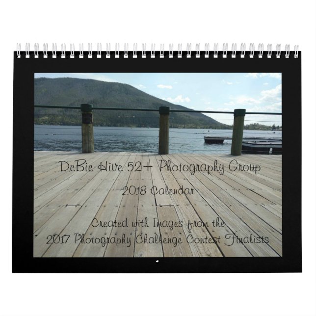 2018 DeBie Hive 52+ Photo Challenge Group Calendar Kalender (Omslag)
