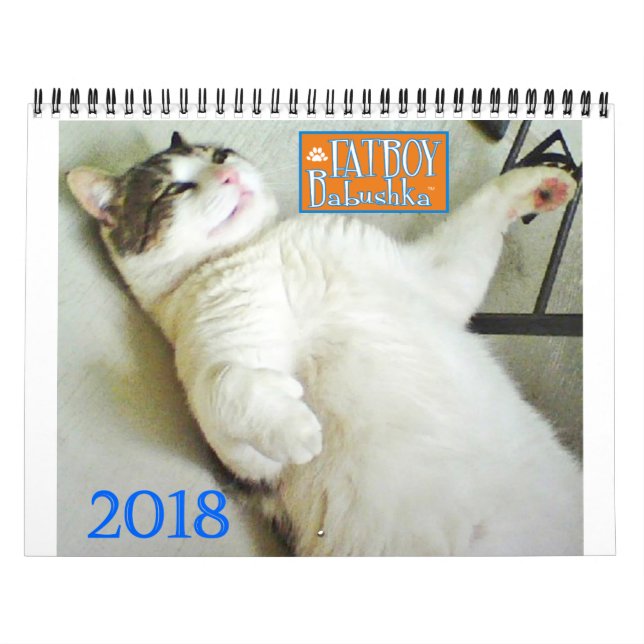 2018 FATBOY BABUSHKA CALENDAR KALENDER (Omslag)