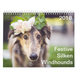 2018 festliga Silken Windhounds Kalender