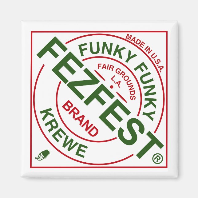 2018 Fez-basco Sauce Magnet (Framsidan)