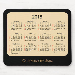 2018 helgdag 52 vecka svart vetekalender vid Janz Musmatta