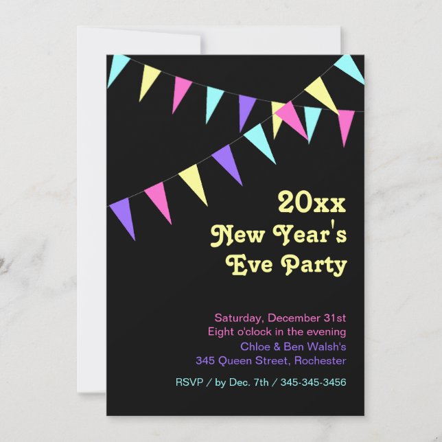 2018 Inbjudan till nyårsjubileum (Framsida)