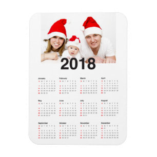 2018 Kalender med foto Magnet