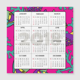 2018 Kalendertorg Magnetisk fisk och korall