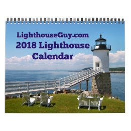 2018 LighthouseGuy.com Lighthouse Calendar Kalender