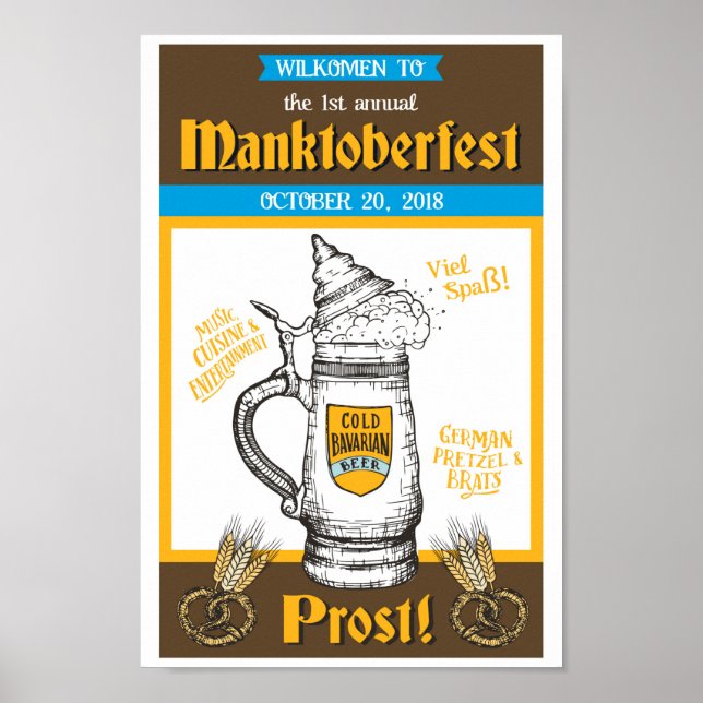 2018 Manktoberfest Poster (Framsidan)
