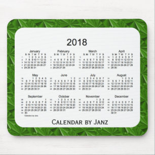 2018 mörk - gröna diamanter 52 veckor kalender v musmatta