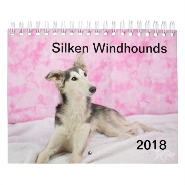 2018 Silken Windhounds (annan) Kalender (Omslag)