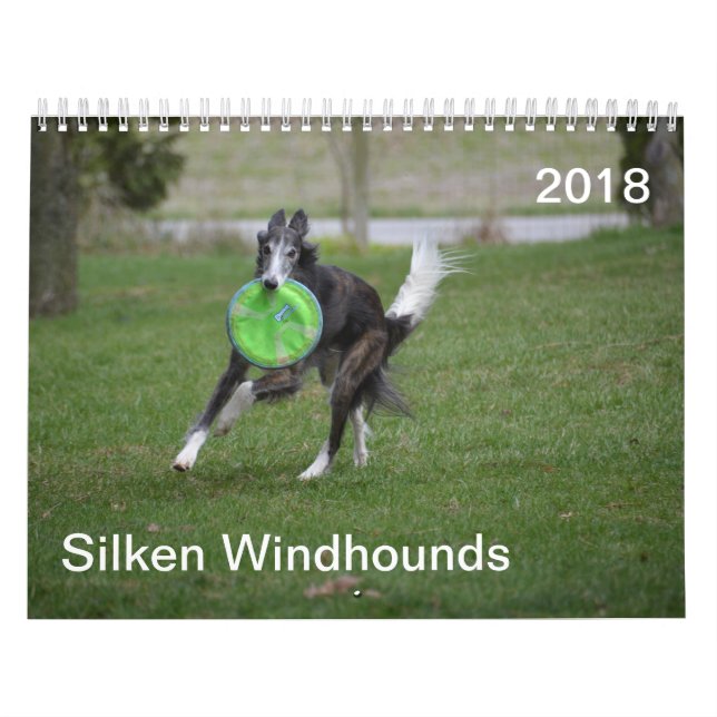 2018 Silken Windhounds (i handling) Kalender (Omslag)
