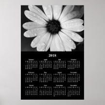 2018 Väggkalender Afrikansk Margareta Affisch