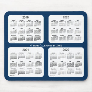 2019-2022 Polisboxens blå 4-årskalender från Ja Musmatta