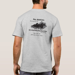 2019 årlig T-tröja för ISSA - tävlings- hästa T Shirt