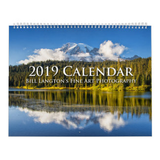 2019 årliga naturfotografikalender kalender