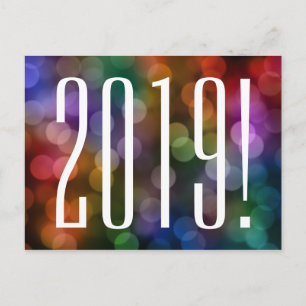 2019 års budget vykort