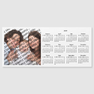 2019 års familjekalender för foto-Anpassningsbar