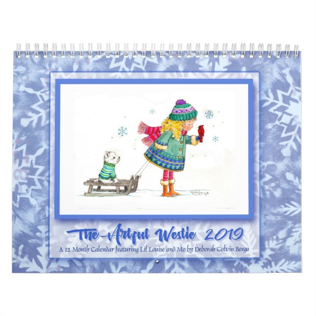 2019 års veckokalender av Deborah Borgo Kalender (Omslag)