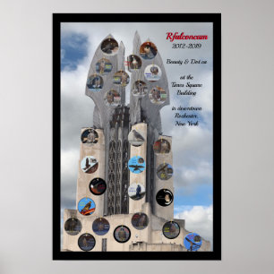 2019 Beauty and Dot.ca 13x19 Poster på Time Square