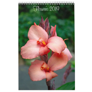 2019 Flowers Wall Calendar av Lisa Blake Kalender