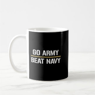 2019 Go Army! Beat flottan! Gör den 4 på en rad Kaffemugg