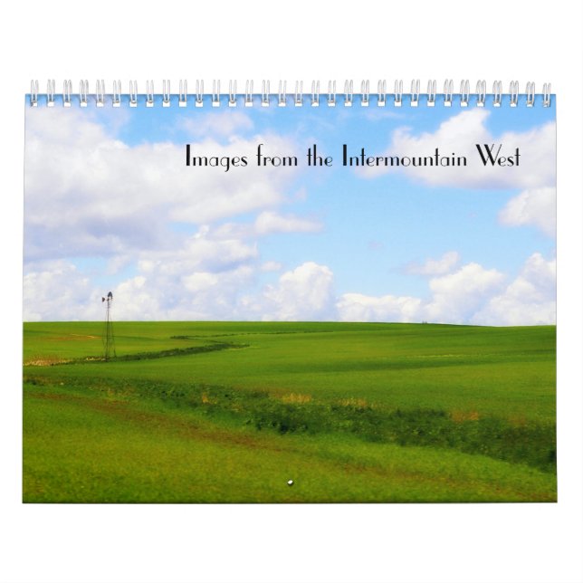 2019 härliga bilder av de Intermountain väster! Kalender (Omslag)
