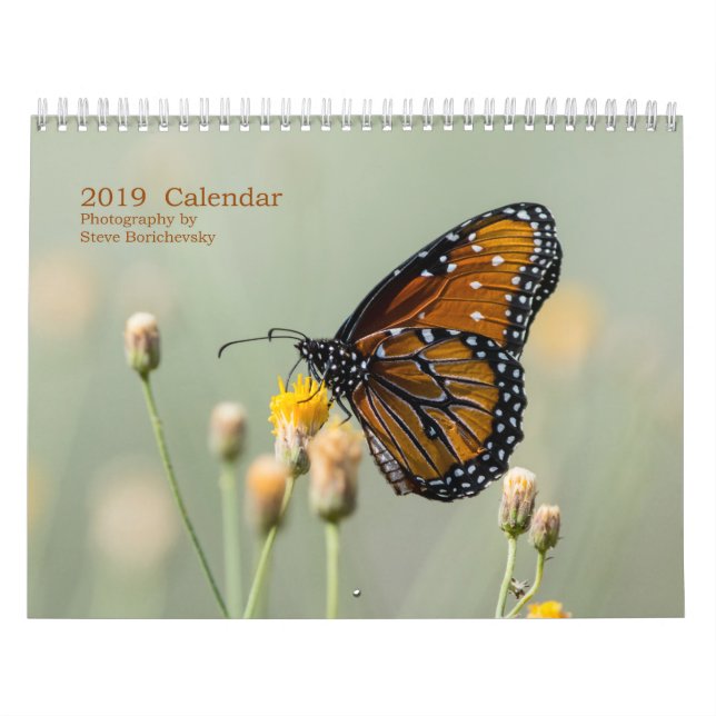 2019 kalender, fotografi av Steve Borichevsky Kalender (Omslag)