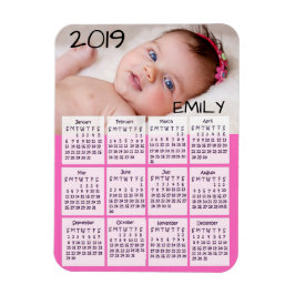 2019 - Kalenderfotomagnet Magnet