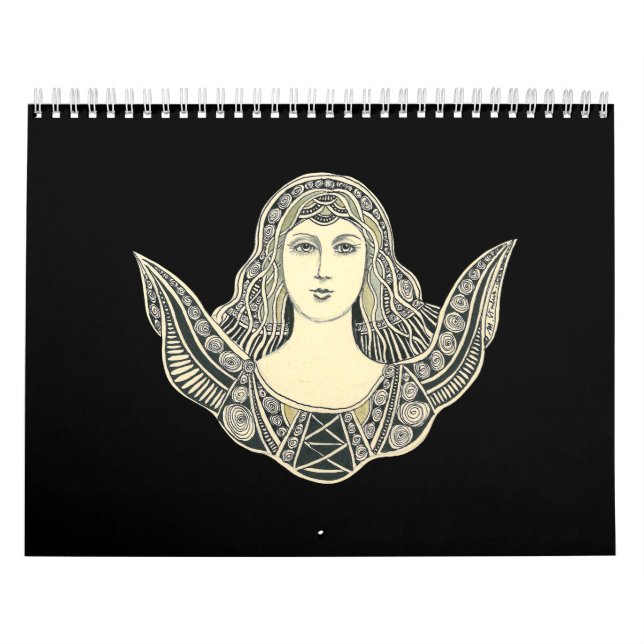 2019 kalenderfullt av änglar kalender (Omslag)