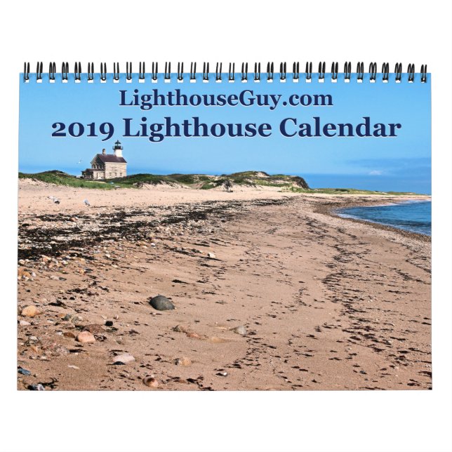 2019 LighthouseGuy.com Lighthouse Calendar Kalender (Omslag)